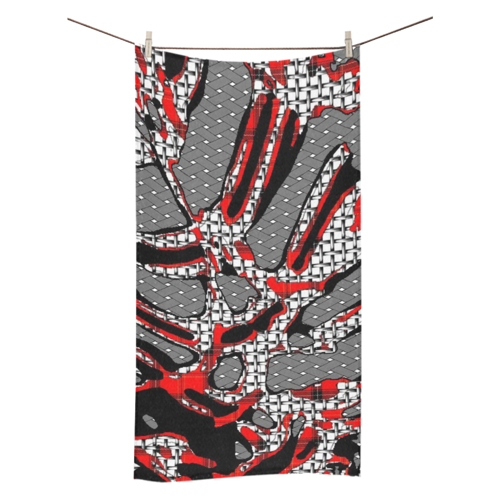 Abstract Pattern Mix 4A by FeelGood Bath Towel 30"x56"