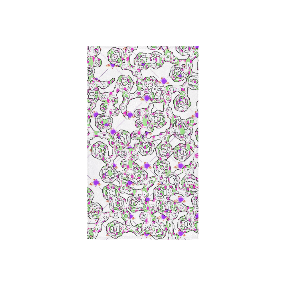 Abstract Pattern Mix 5B by FeelGood Custom Towel 16"x28"