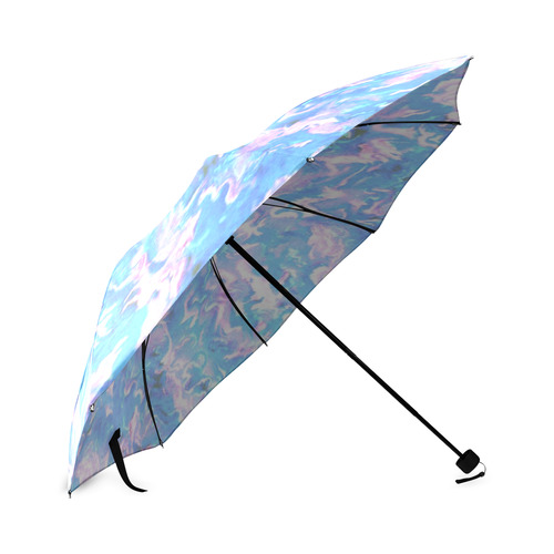 Funky Retro Abstract Foldable Umbrella (Model U01)