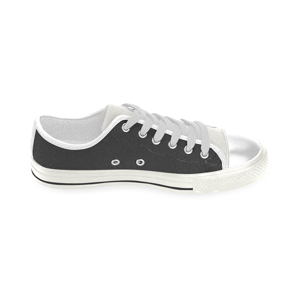 Urban/black Men's Classic Canvas Shoes (Model 018)