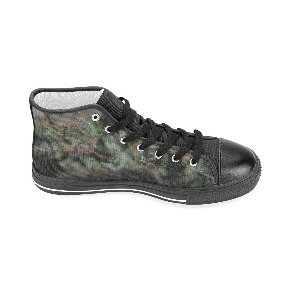 Budscape Men’s Classic High Top Canvas Shoes (Model 017)