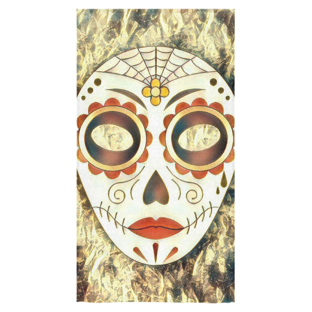 Fantasy tribal death mask A by FeelGood Bath Towel 30"x56"
