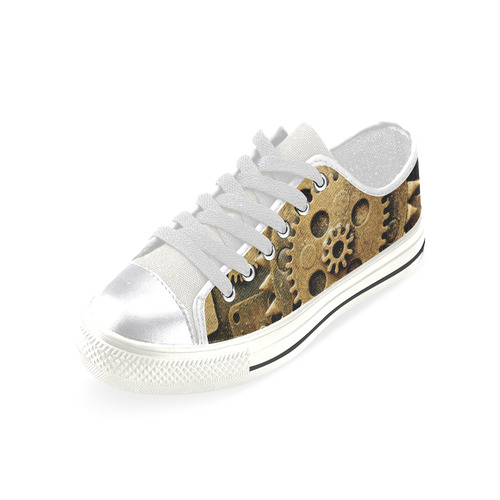 Gears Women's Classic Canvas Shoes (Model 018)