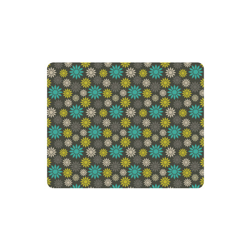 Symbolic Camomiles Floral Rectangle Mousepad