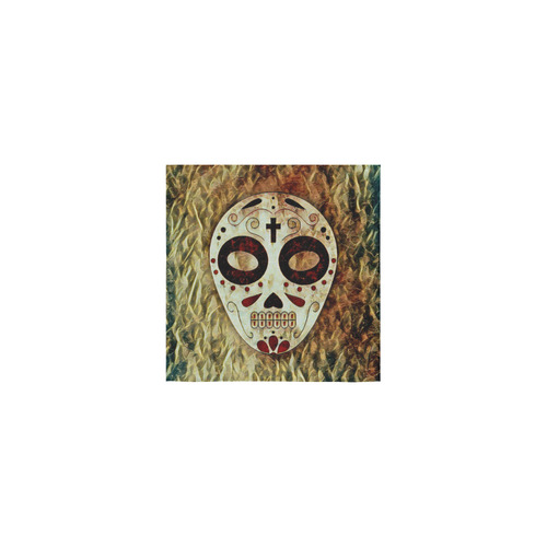 Fantasy tribal death mask B by FeelGood Square Towel 13“x13”