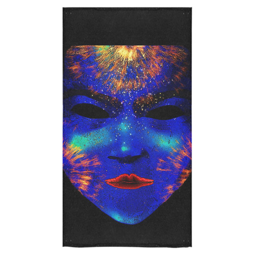 Amazing fantasy Mask, blue by FeelGood Bath Towel 30"x56"