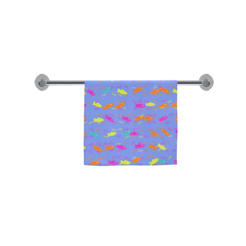 cute fish pattern A by FeelGood Custom Towel 16"x28"
