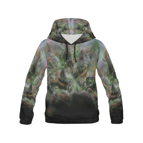 Budscape All Over Print Hoodie for Men (USA Size) (Model H13)