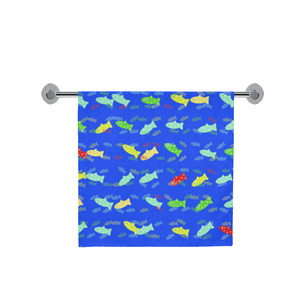 cute fish pattern C by FeelGood Bath Towel 30"x56"