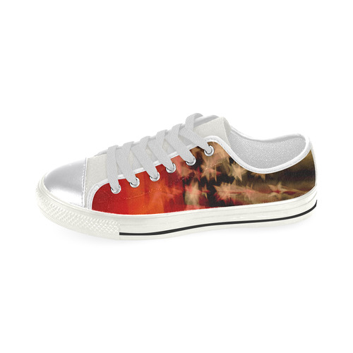 Stars Women's Classic Canvas Shoes (Model 018)