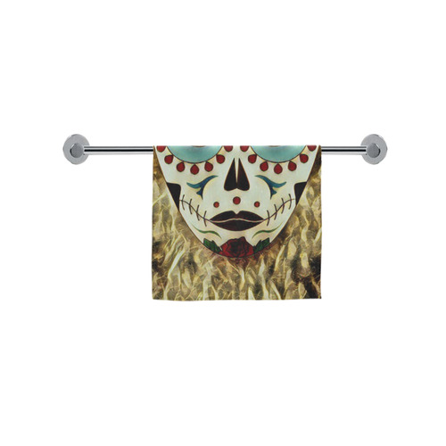 Fantasy tribal death mask C by FeelGood Custom Towel 16"x28"