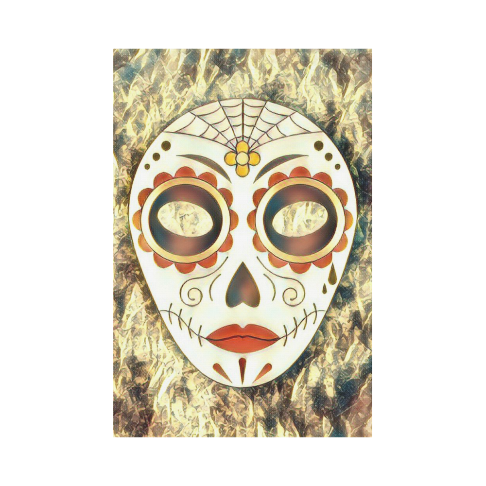 Fantasy tribal death mask A by FeelGood Garden Flag 12‘’x18‘’（Without Flagpole）