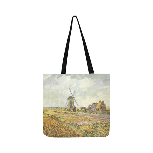 windmill-Monet 4 Reusable Shopping Bag Model 1660 (Two sides)