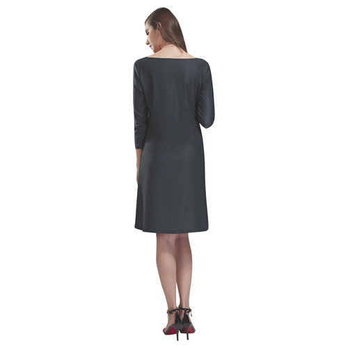 Daisy Rhea Loose Round Neck Dress(Model D22)