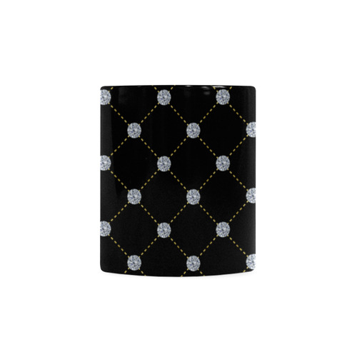 Black and Bling White Mug(11OZ)