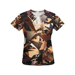 Amazing Pattern World by Artdream All Over Print T-Shirt for Women (USA Size) (Model T40)