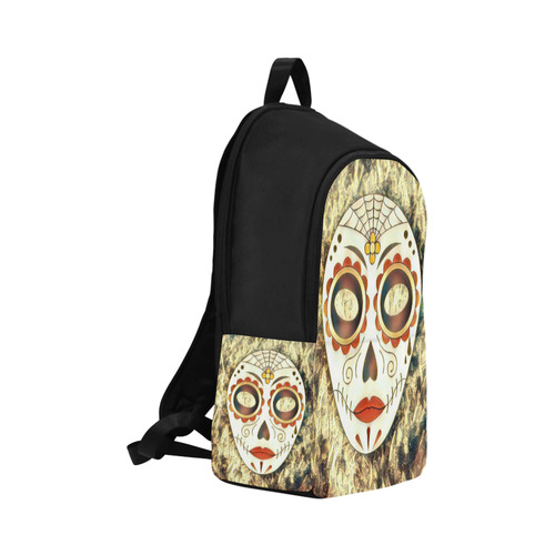 Fantasy tribal death mask A by FeelGood Fabric Backpack for Adult (Model 1659)