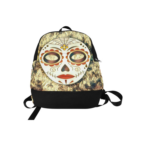 Fantasy tribal death mask A by FeelGood Fabric Backpack for Adult (Model 1659)
