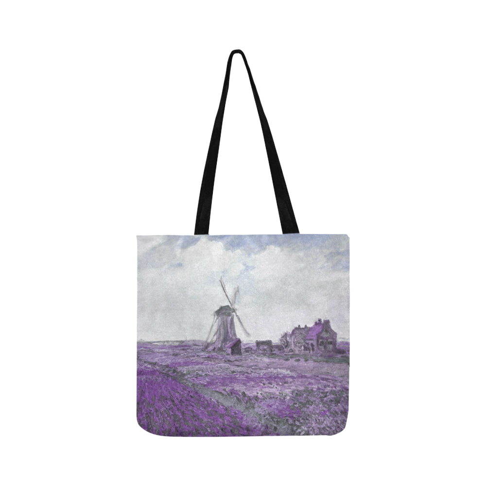 windmill-Monet 3 Reusable Shopping Bag Model 1660 (Two sides)