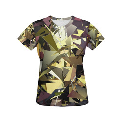 Amazing Pattern World by Artdream All Over Print T-Shirt for Women (USA Size) (Model T40)