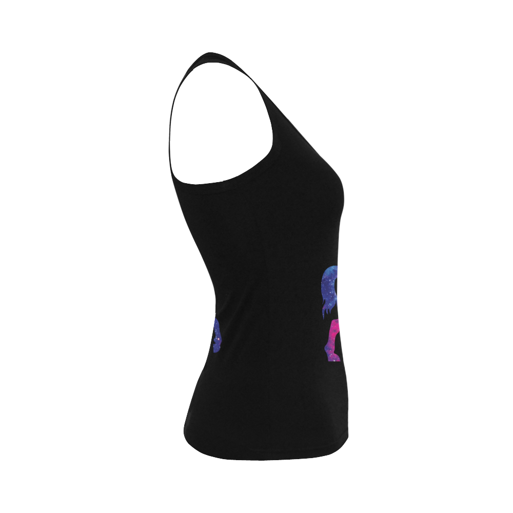 Unicorn Universe Women's Shoulder-Free Tank Top (Model T35)