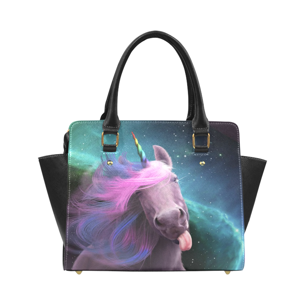 Unicorn Tongue Classic Shoulder Handbag (Model 1653)