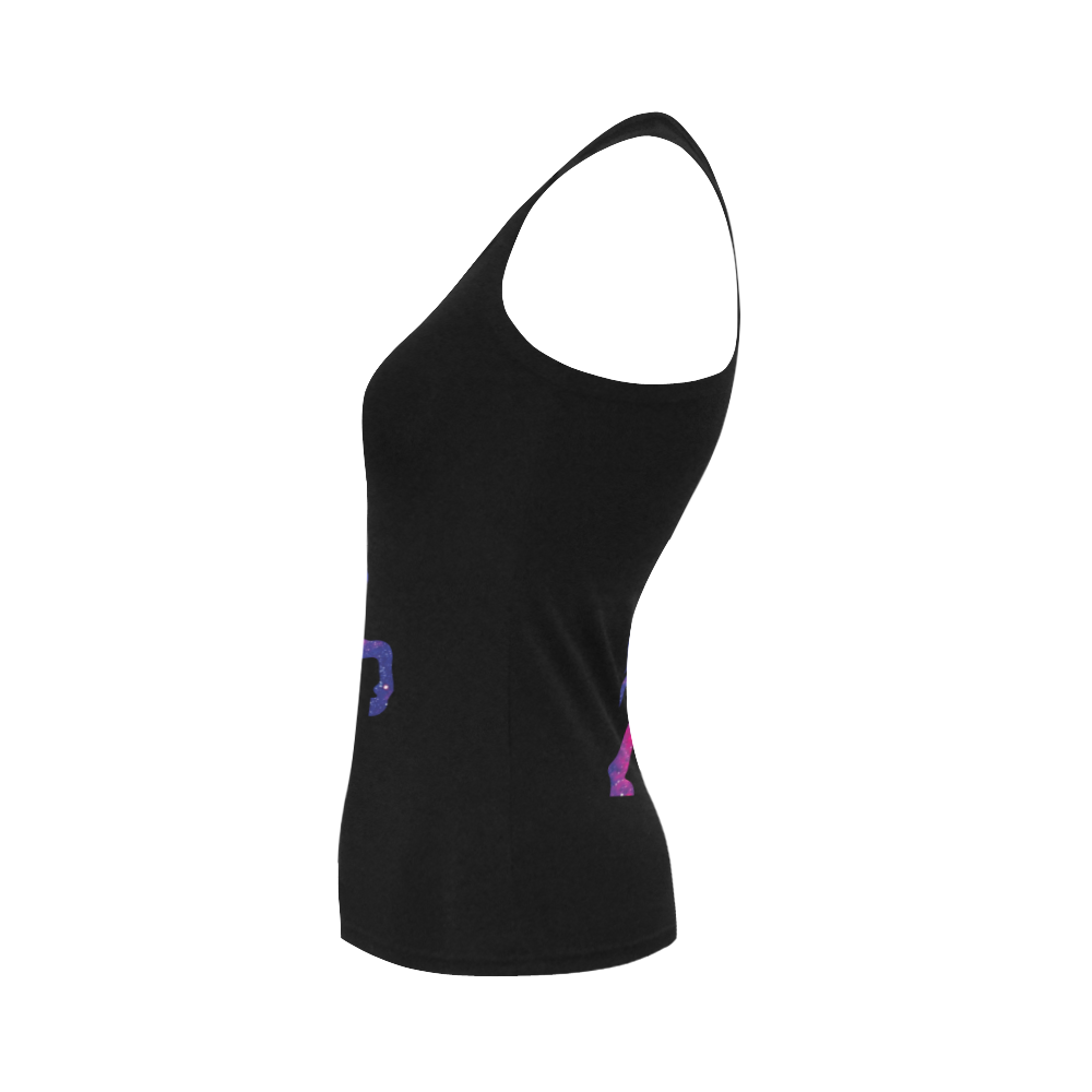 Unicorn Universe Women's Shoulder-Free Tank Top (Model T35)