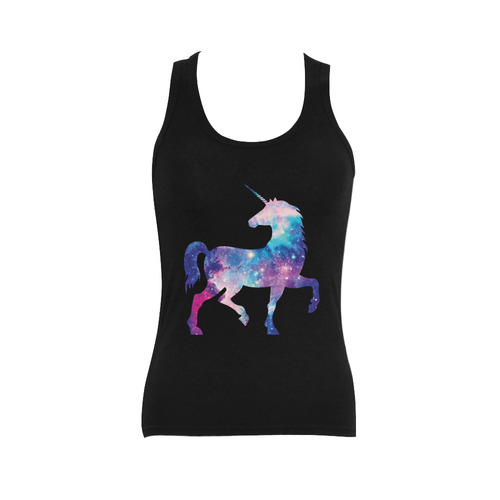 Unicorn Universe Women's Shoulder-Free Tank Top (Model T35)