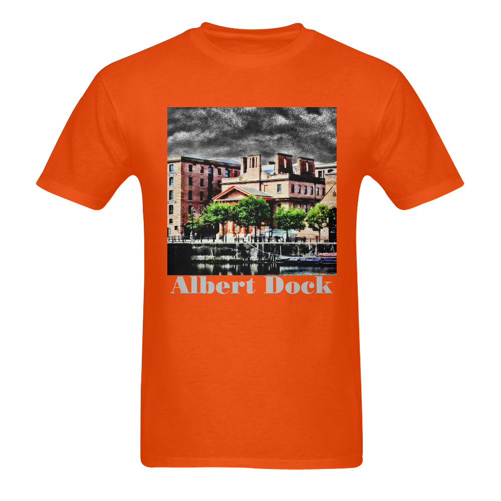 UK Albert-Dock - Jera Nour Sunny Men's T- shirt (Model T06)