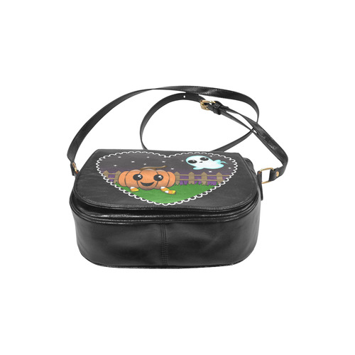 Cute Halloween Purse Classic Saddle Bag/Small (Model 1648)