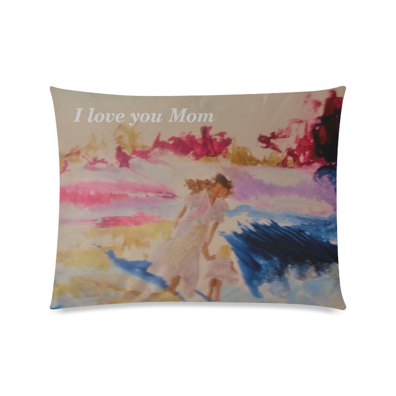 Mothers day special Custom Picture Pillow Case 20"x26" (one side)