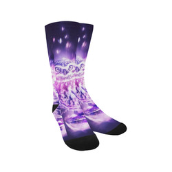 purpleshing owl Trouser Socks