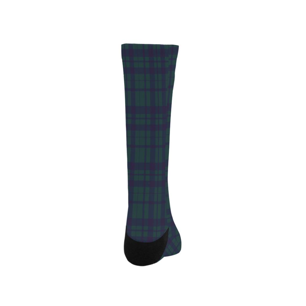 Green Plaid Hipster Style Trouser Socks