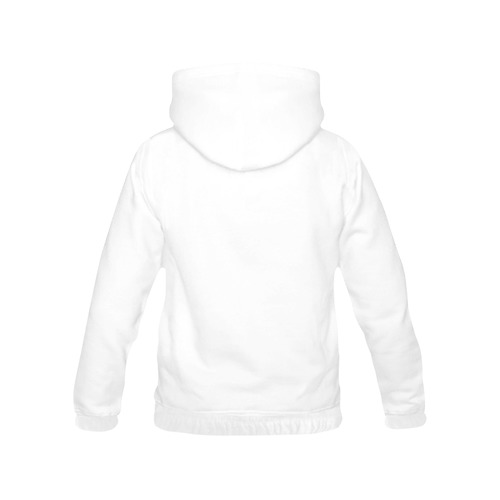 Secret Spot white (Doodle Series) All Over Print Hoodie for Men (USA Size) (Model H13)