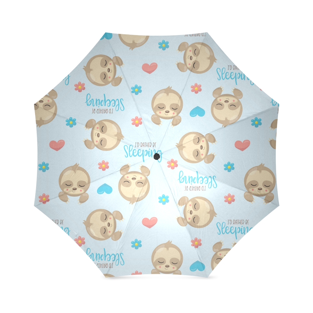 Sleepy Sloth Foldable Umbrella (Model U01)