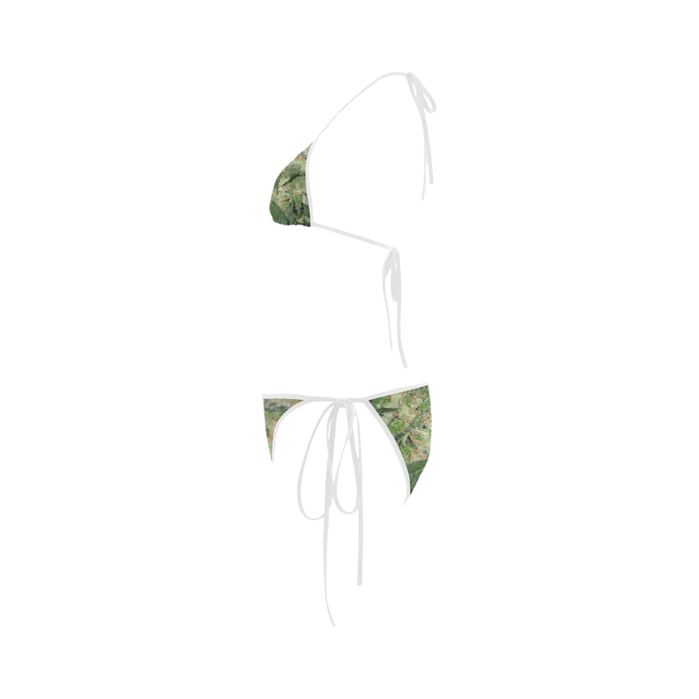 Green Crack Custom Bikini Swimsuit