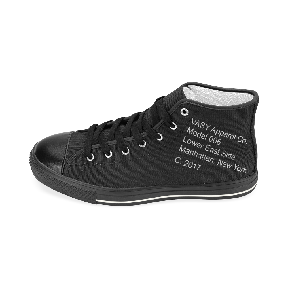 Vasy Men’s Classic High Top Canvas Shoes (Model 017)