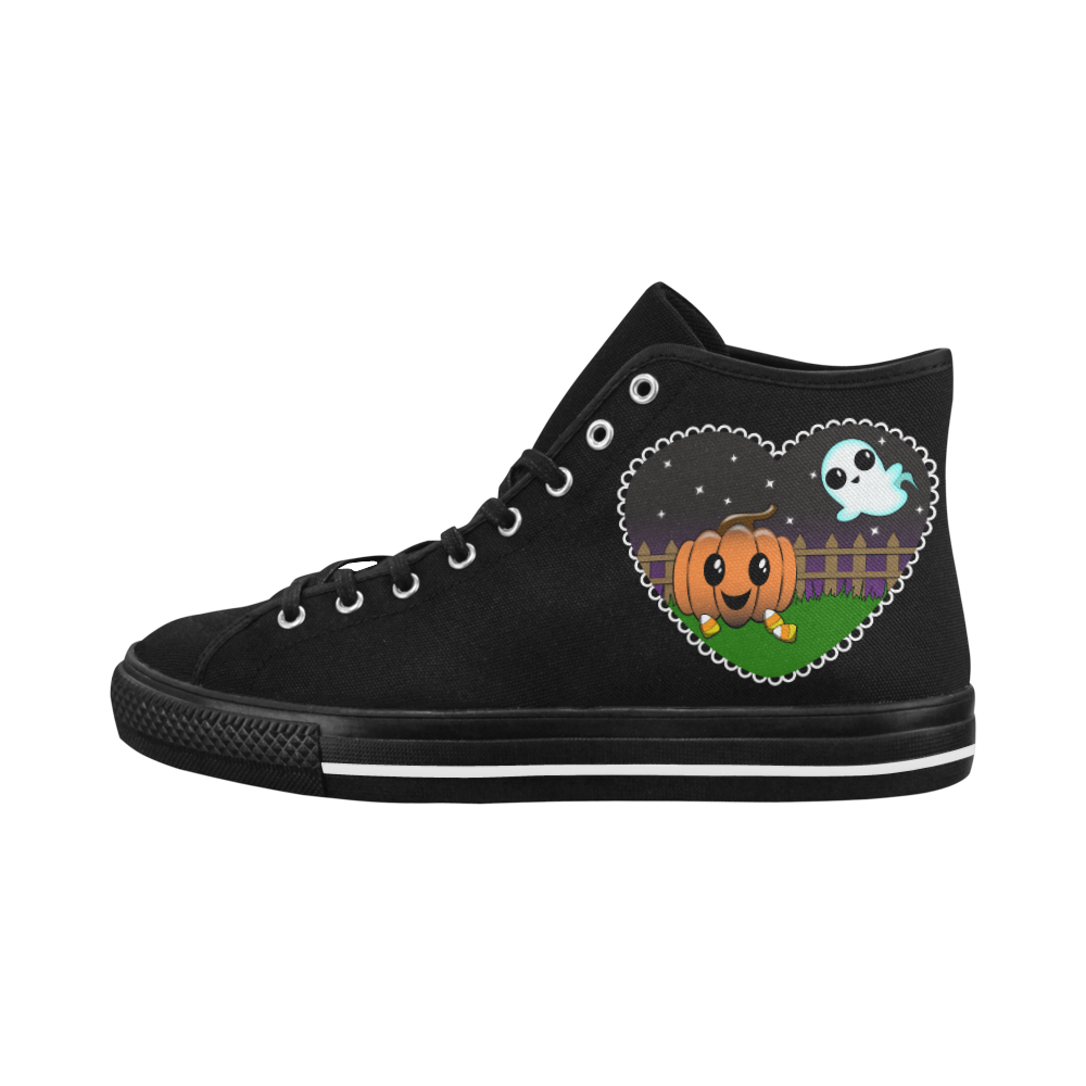 Cute Halloween High Tops Vancouver H Women's Canvas Shoes (1013-1)