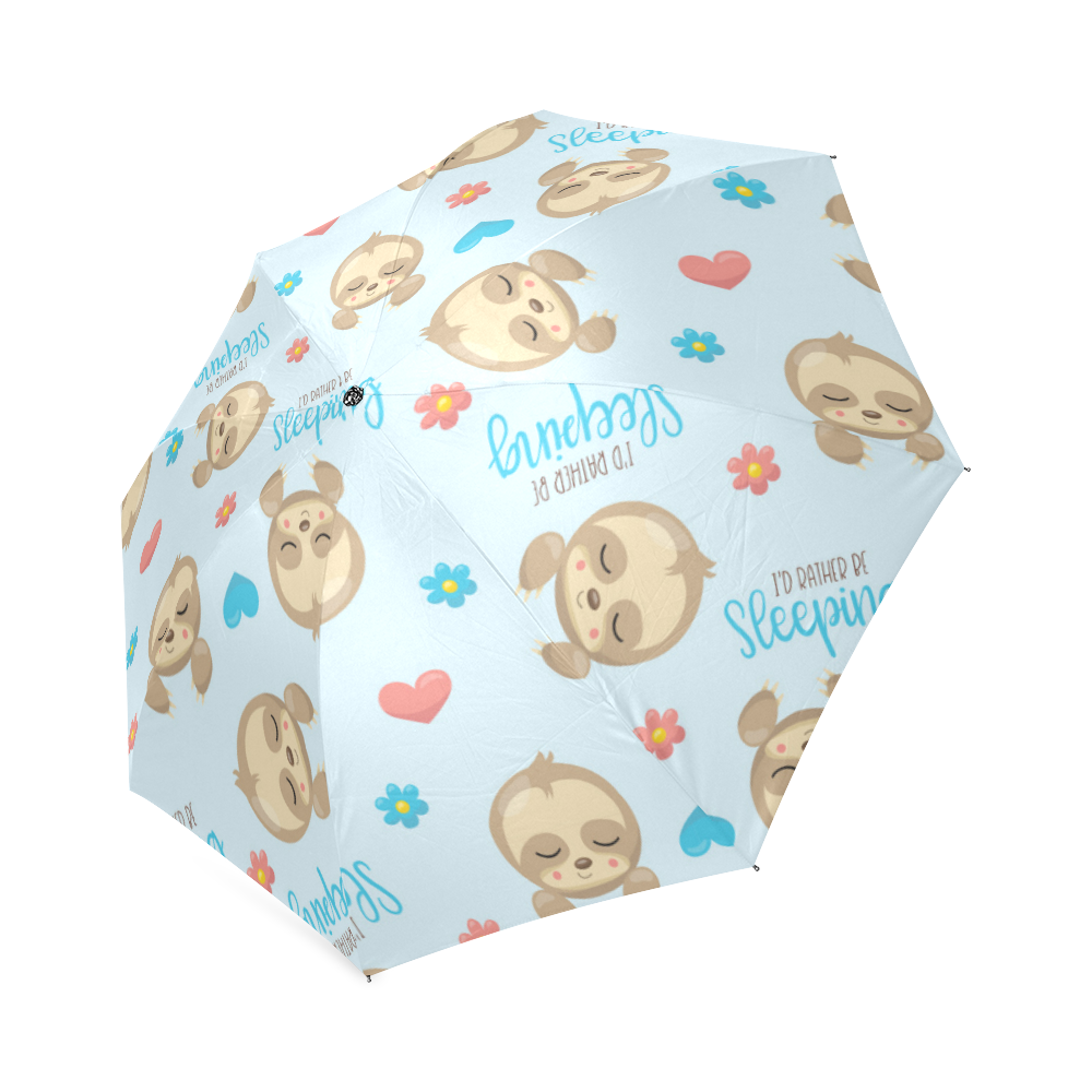 Sleepy Sloth Foldable Umbrella (Model U01)