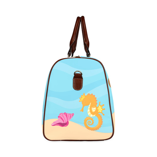 Mermaid Vacation Waterproof Travel Bag/Small (Model 1639)