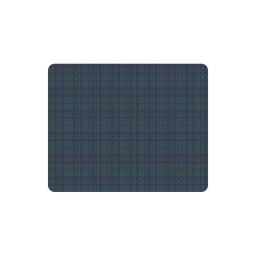 Green Plaid Hipster Style Rectangle Mousepad