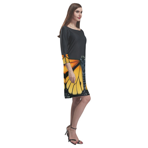 Monarch Tunic Rhea Loose Round Neck Dress(Model D22)