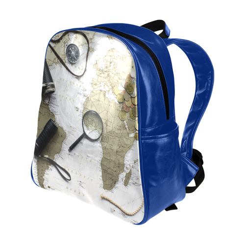 World Multi-Pockets Backpack (Model 1636)
