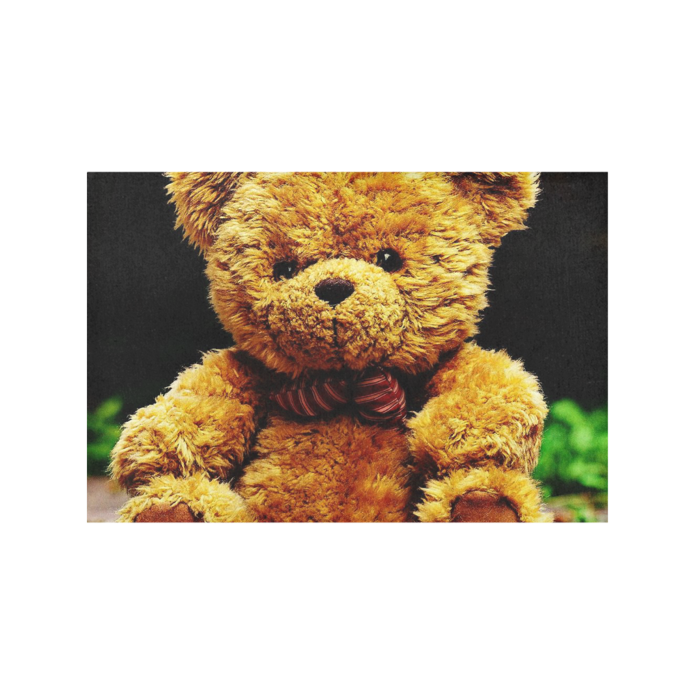 adorable Teddy 2 by FeelGood Placemat 12’’ x 18’’ (Set of 4)