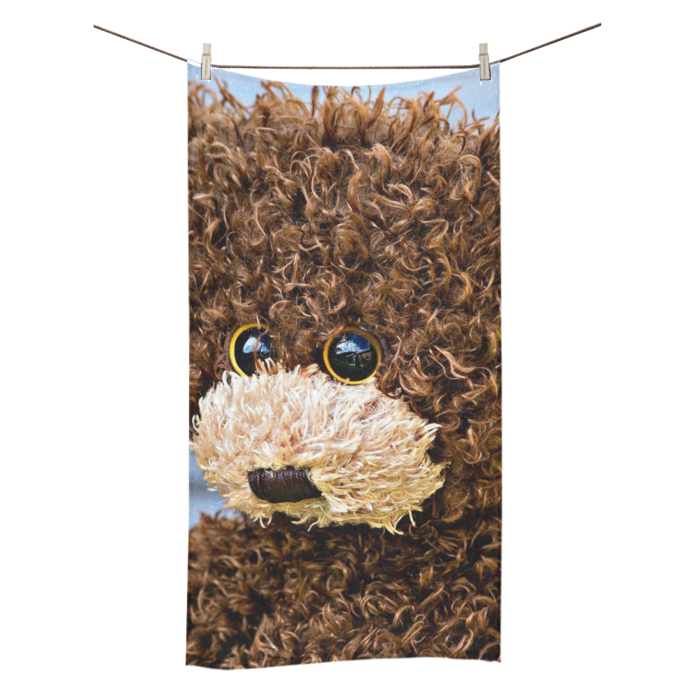 adorable Teddy 3 by FeelGood Bath Towel 30"x56"