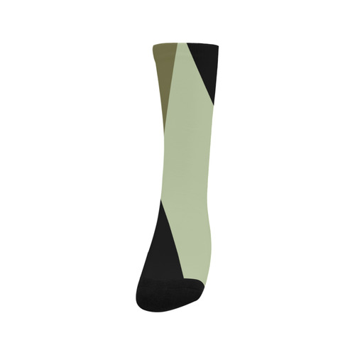 green and black Trouser Socks