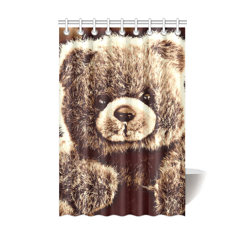 adorable Teddy 1 by FeelGood Shower Curtain 48"x72"