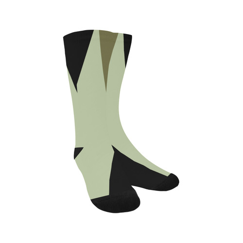 green and black Trouser Socks