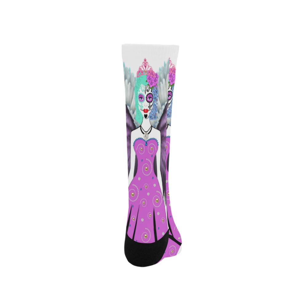 Fairy Sugarskull Queen Victoria Trouser Socks