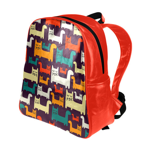 cat Multi-Pockets Backpack (Model 1636)